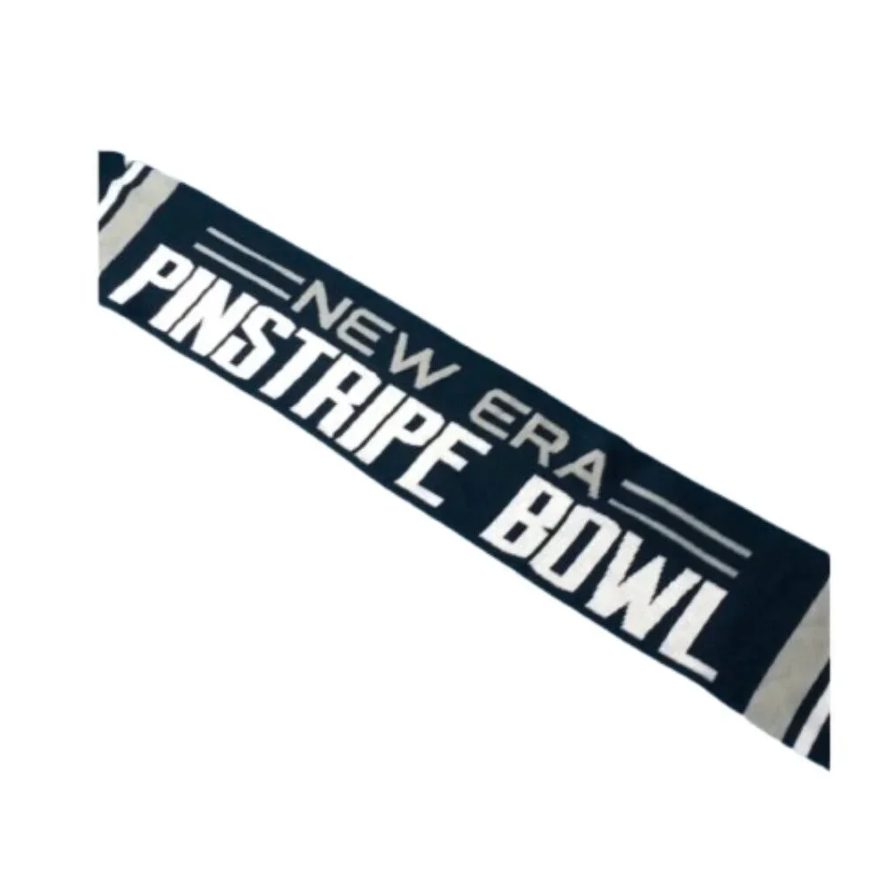 Yankee Stadium pinstripe bowl blue/white scarf, Unisex NWT (C41)